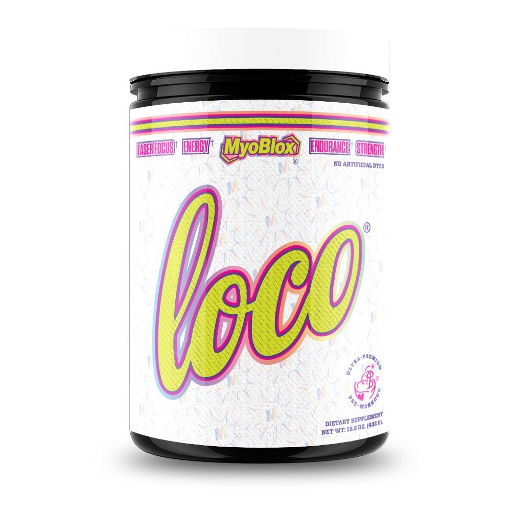 Myoblox Loco 36 Servings Pre-Workouts MyoBlox Sherbet Margarita (4334035894337)