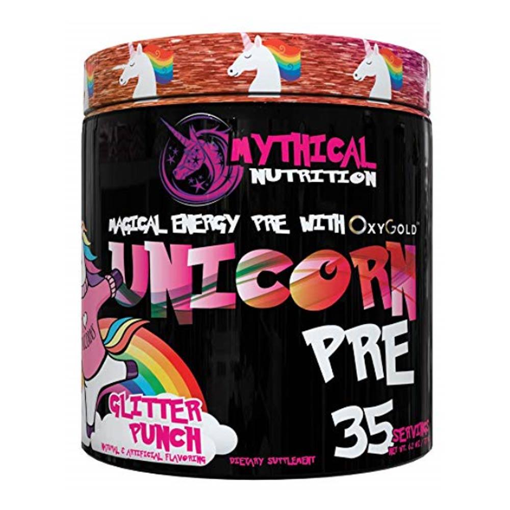 Mythical Unicorn Pre 35 Servings Unclassified Mythical Nutrition Glitter Punch (4326499450945)