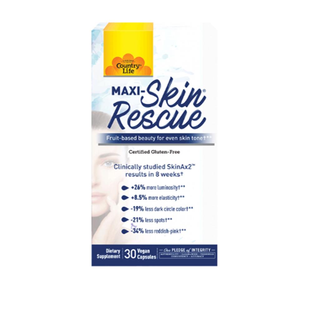 Country Life Maxi-Skin Rescue 30 Servings Specialty Health Products Country Life (4432654008385)
