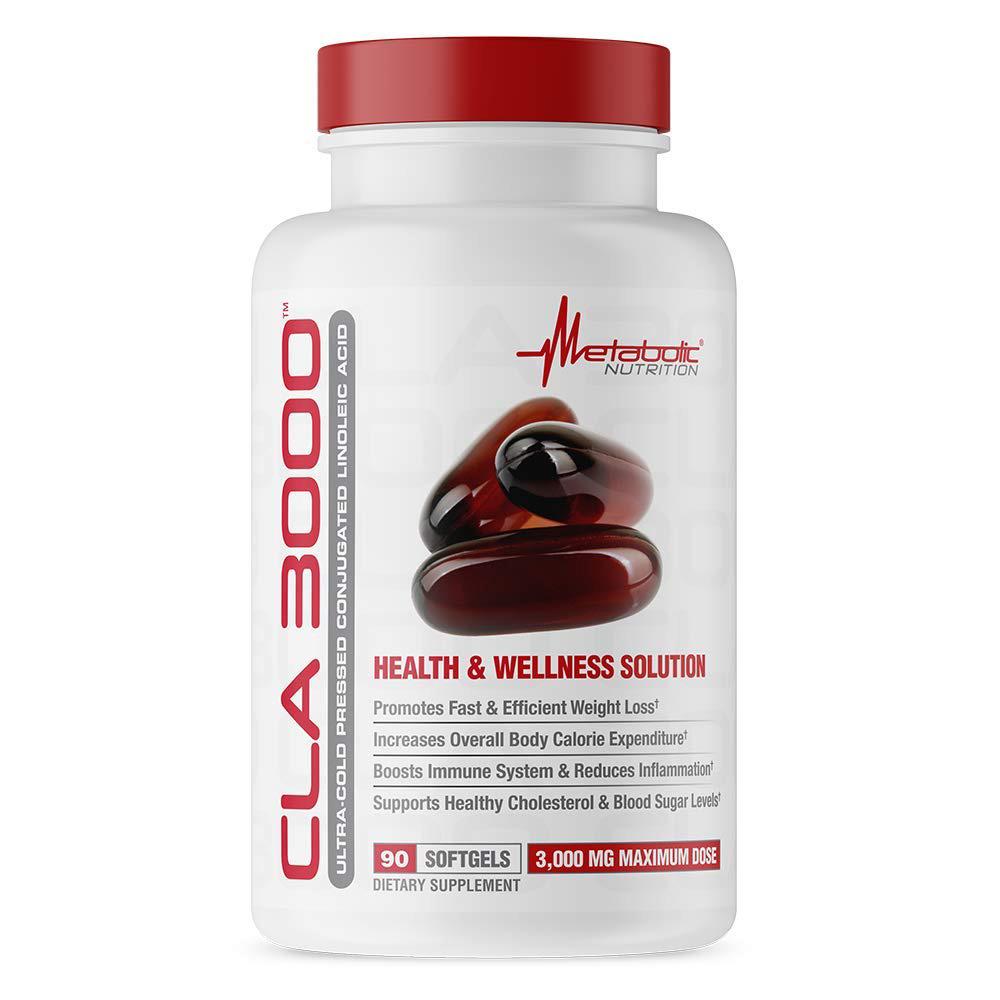 Metabolic Nutrition CLA 3000 90 Softgels Fat Burner Metabolic Nutrition (1777825284139)