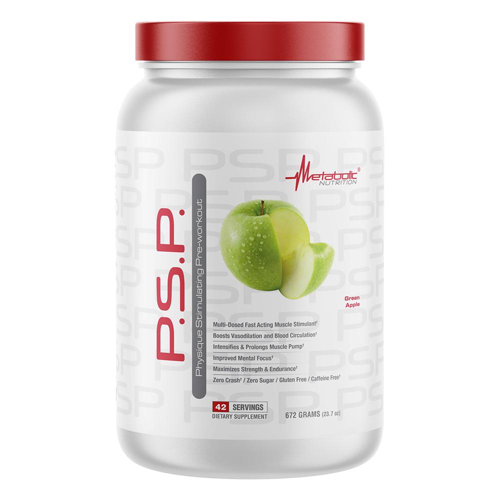 Metabolic Nutrition PSP 672g Nitric Oxide Metabolic Nutrition Green Apple (4612006019137)