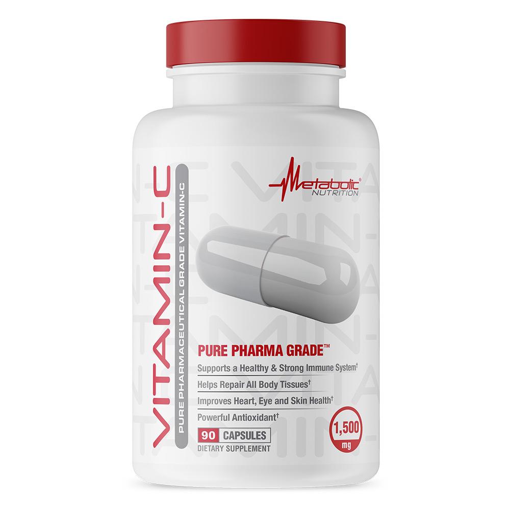 Metabolic Nutrition Vitamin C 90c Vitamins & Minerals Metabolic Nutrition (4512151011393)