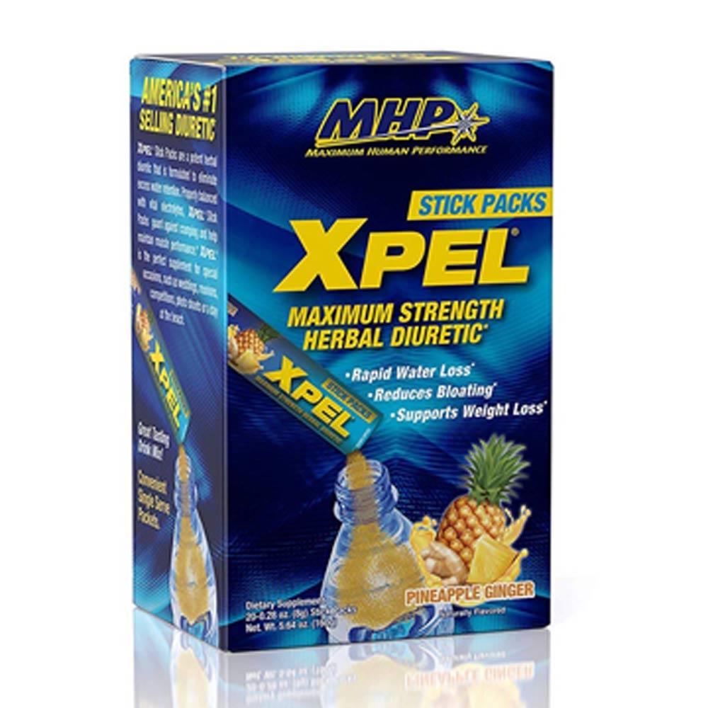 MHP Xpel 20 Servings | Stick Packs Herbs MHP Pineapple Ginger (1736001093675)