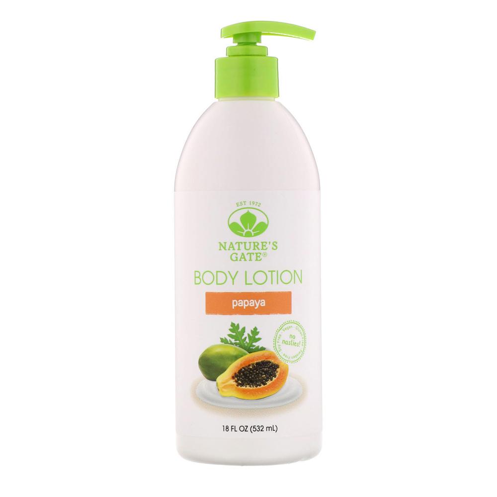 Nature's Gate Moisturizing Papaya Lotion 18oz | Body Lotion Personal Care& - Hygeine Nature's Gate (1795309764651)
