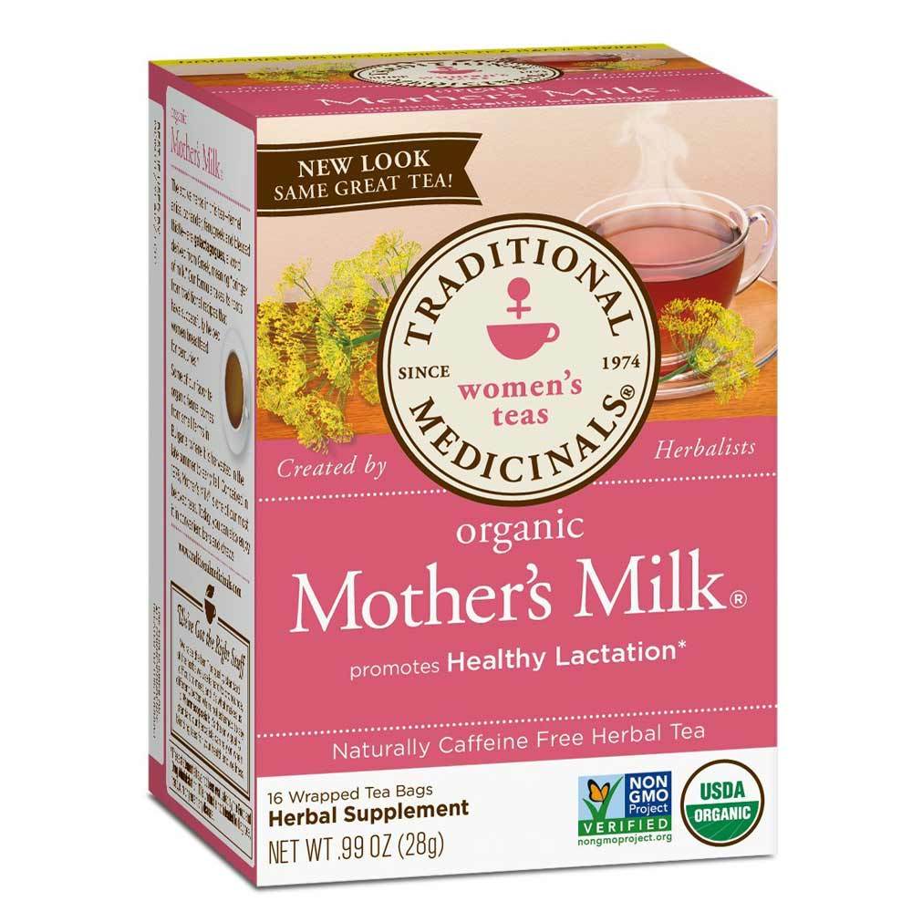 Traditional Medicinals Mother's Milk Tea 16 Bags | Healthy Lactation Teas Traditional Medicinals (1780168818731)