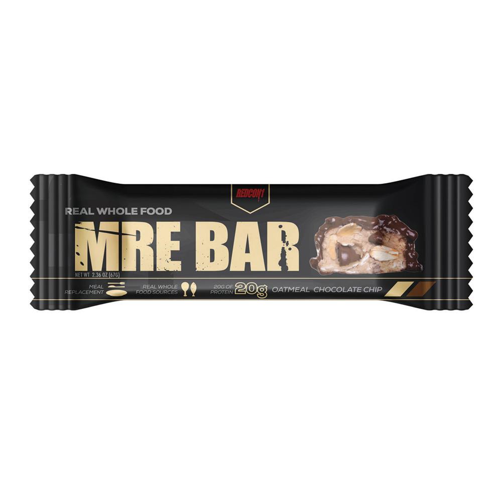Redcon MRE Bar IND Bars Redcon 1 Oatmeal Chocolate Chip (4332130140225)