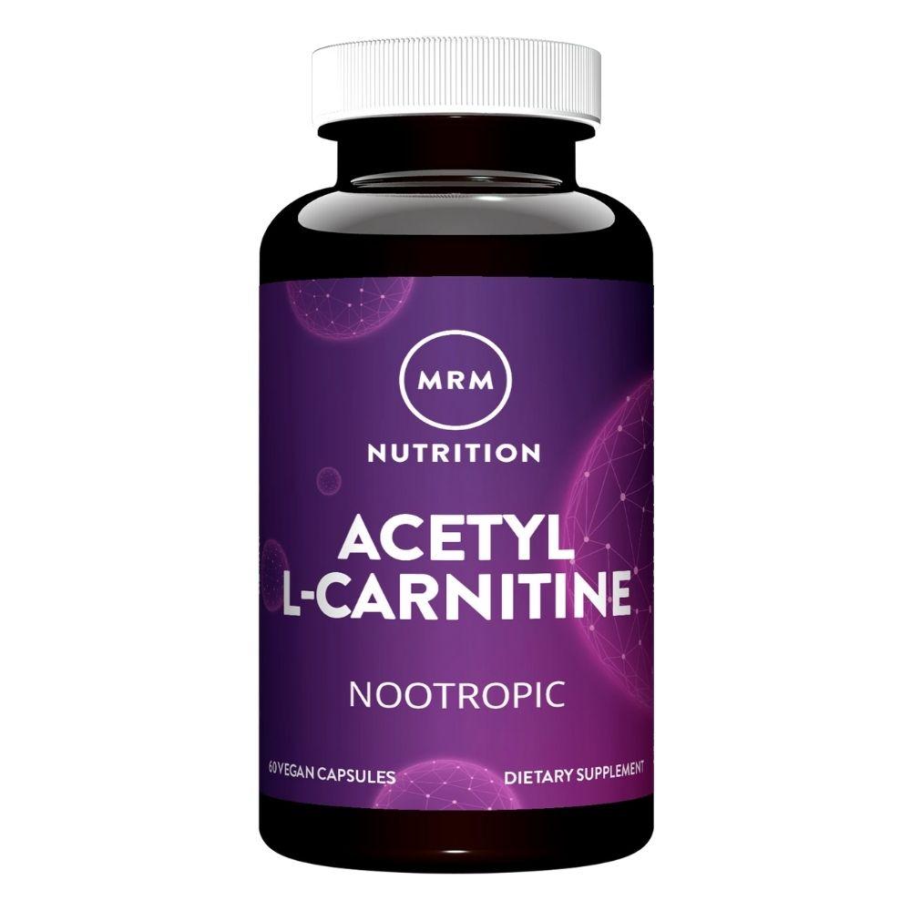 MRM Acetyl L-Carnitine 500mg 60 Vege Caps Amino Acids MRM