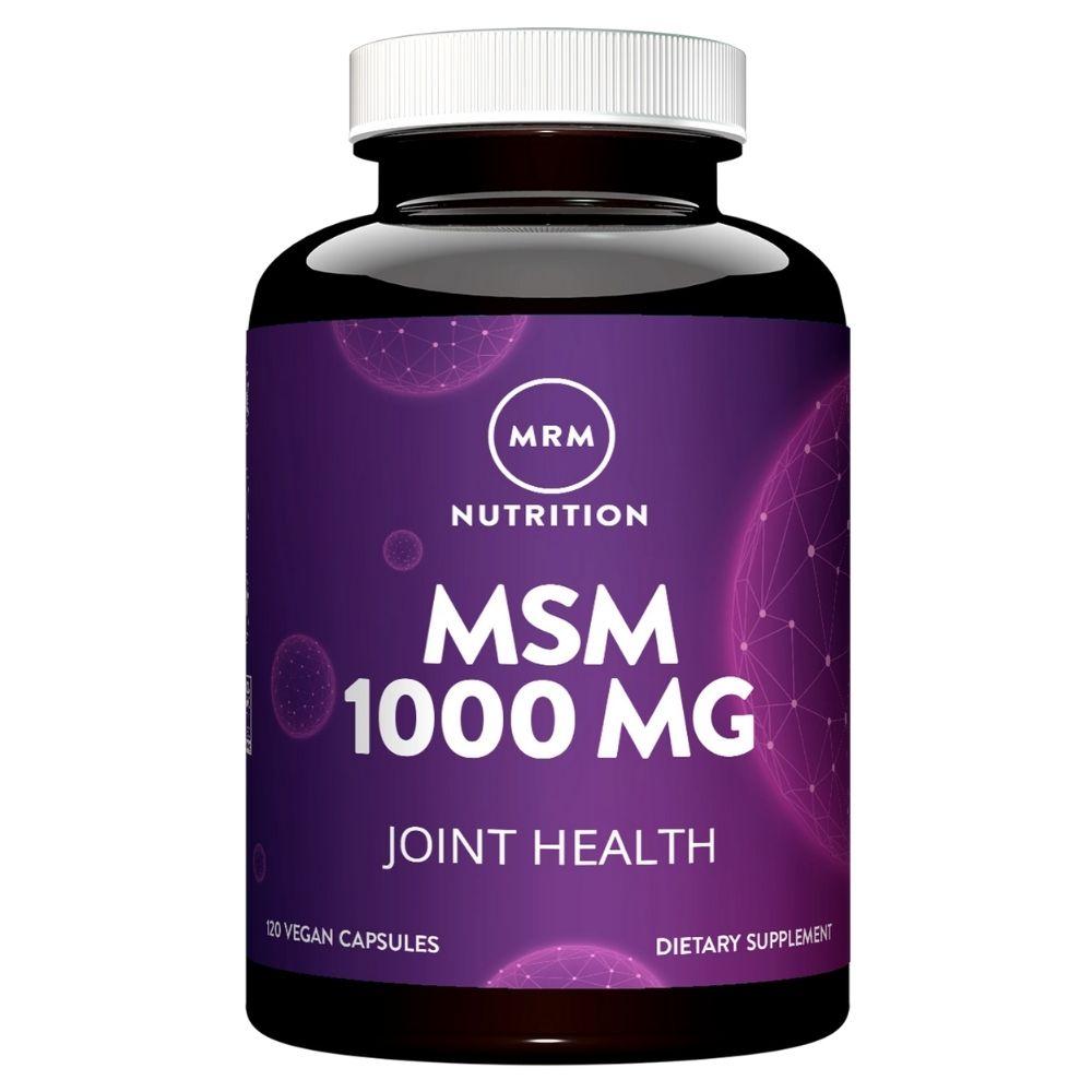 MRM MSM 1000mg 120 Caps Joint Aids MRM