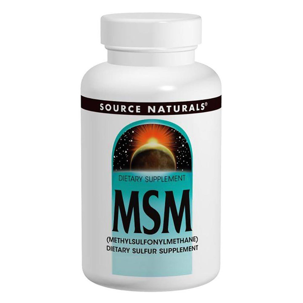 Source Naturals MSM 1000mg 120 Tabs Joint Aids Source Naturals (1058111586347)