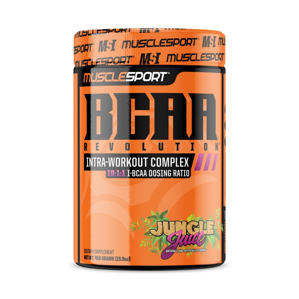 Muscle Sport BCAA Revolution 30 Servings Amino Acids Muscle Sport Jungle Juice (4380895969345)
