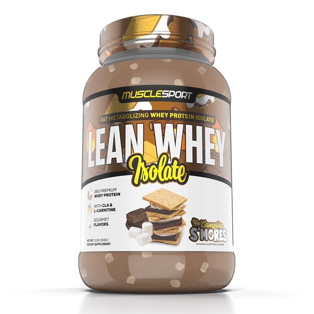 Muscle Sport Lean Whey Revolution 2lb Protein Powders Muscle Sport Smores (4384302760001)