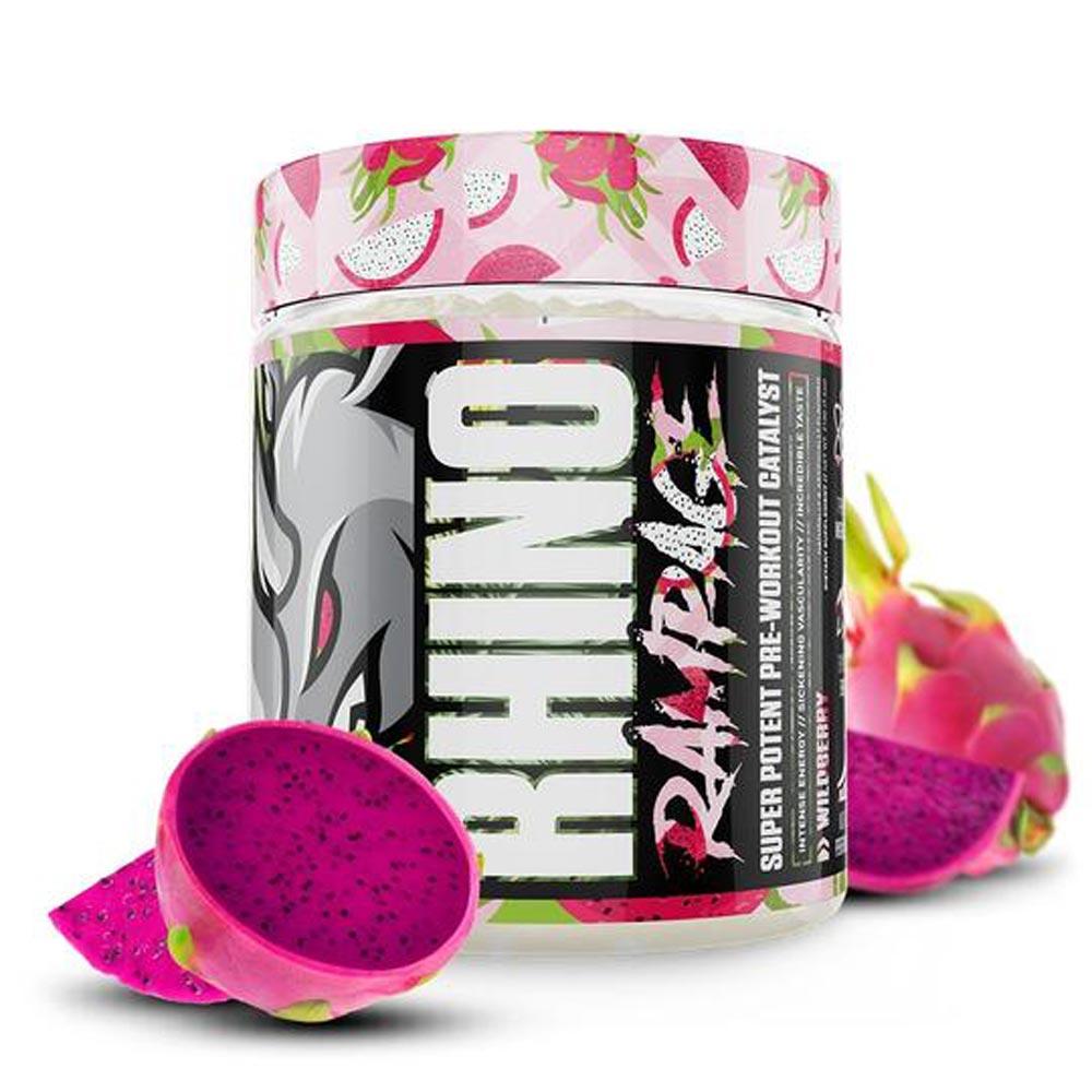 Muscle Sport Rhino Rampage 30 Servings Pre-Workouts Muscle Sport Wildberry (4380895182913)