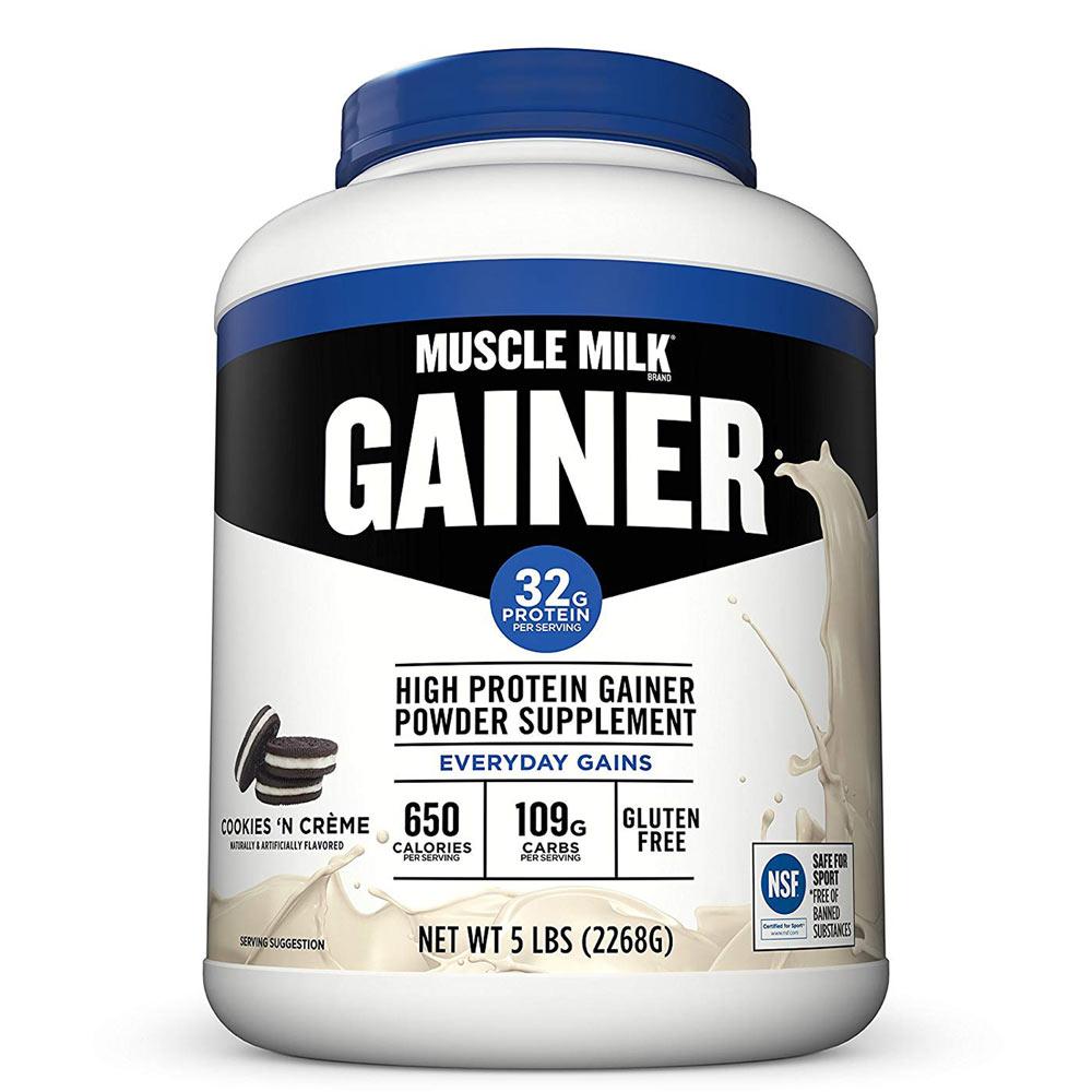 CytoSport Muscle Milk Gainer 5 lbs Protein CytoSport Cookies N Cream (1058914828331)