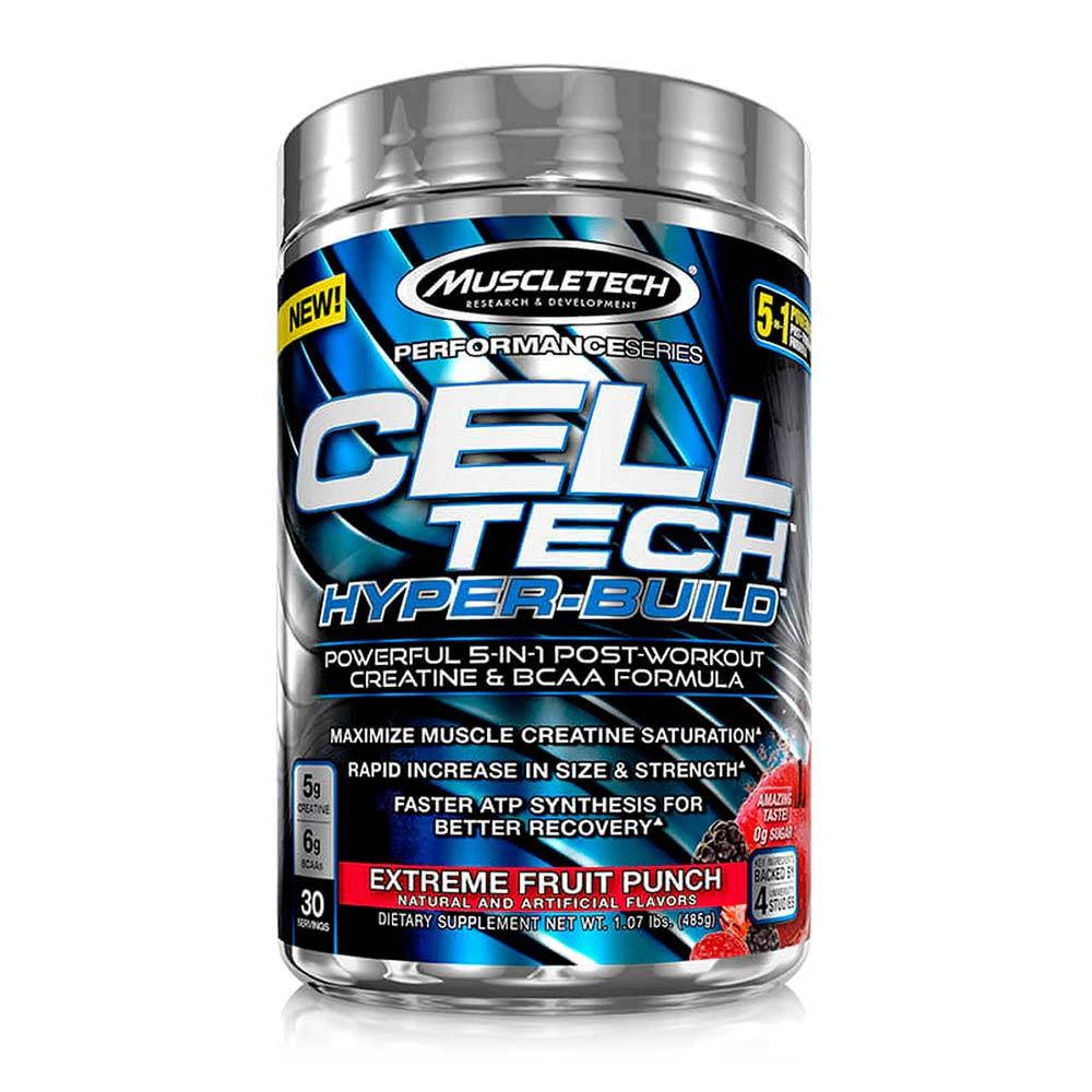 MuscleTech Cell Tech Hyper-Build 30/sv Sports Performance Recovery MuscleTech Extreme Fruit Punch (4626161139777)