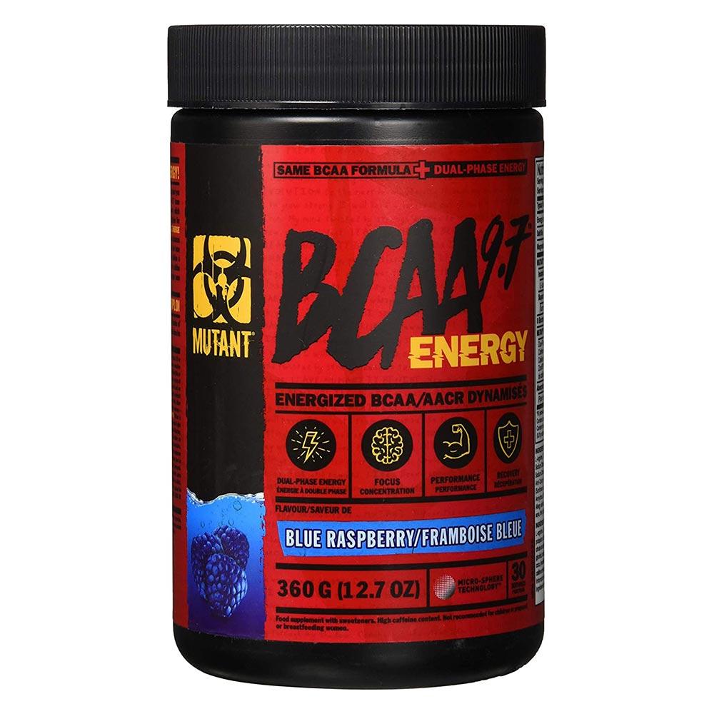 Mutant BCAA 9.7 Energy 30/sv Amino Acids Mutant Blue Raspberry (4617707159617)