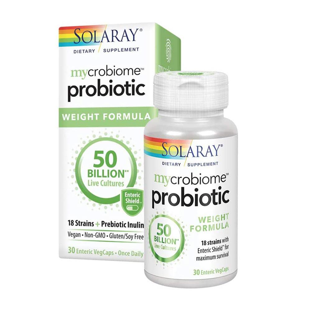 Solaray Mycrobiome Probiotic 30 Capsules Weight Formula Specialty Health Products Solaray (1809607327787)