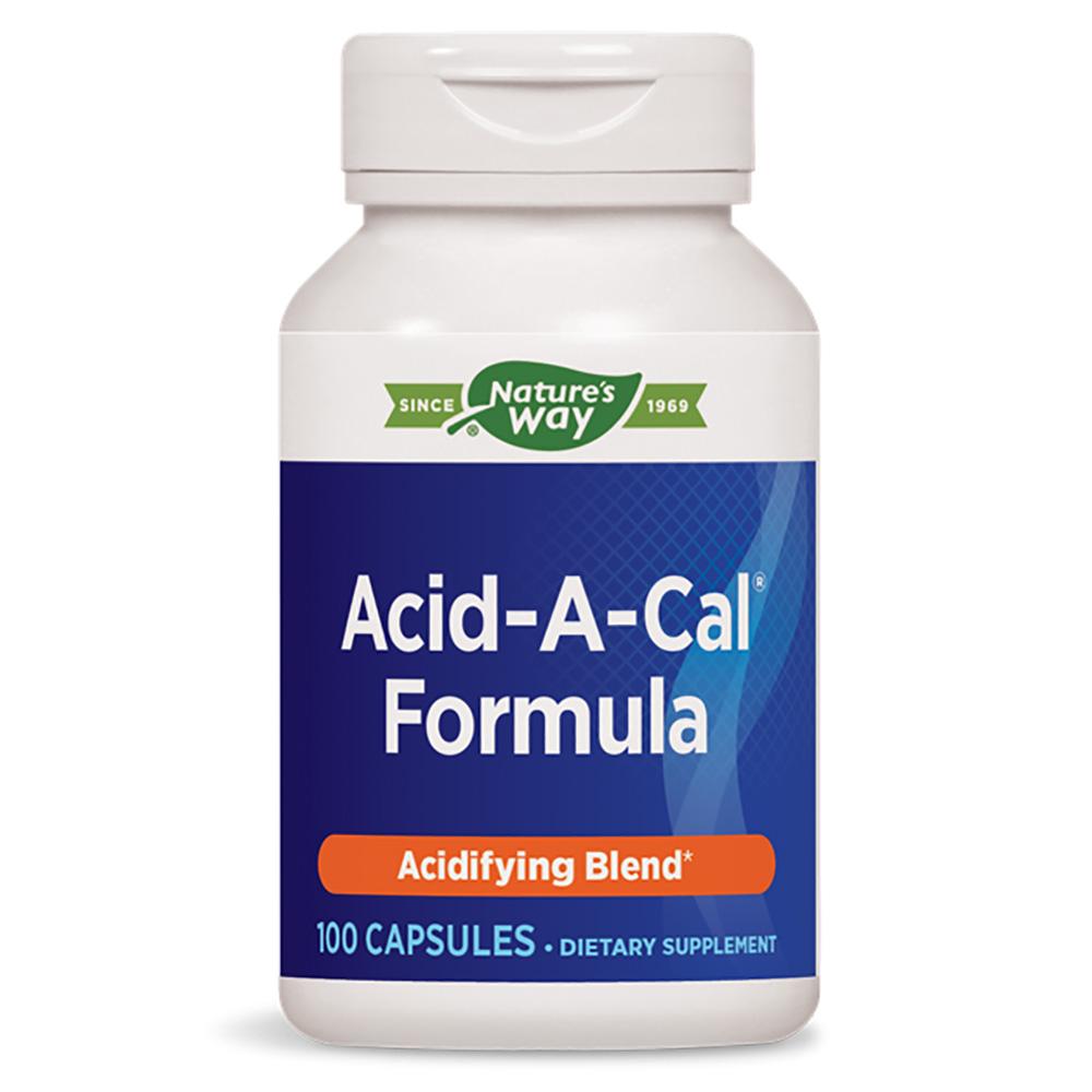 Nature's Way Acid-A-Cal 100 Caps (Previously Enzymatic Therapy) Digestive Health Nature's Way