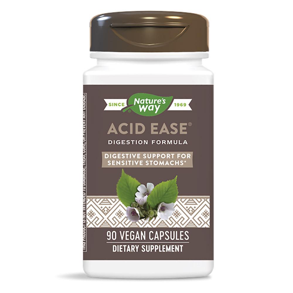Nature's Way Acid-Ease Digestion Formula 90 Caps (Prev. Enzymatic Therapy) Digestive Health / Probiotics Nature's Way