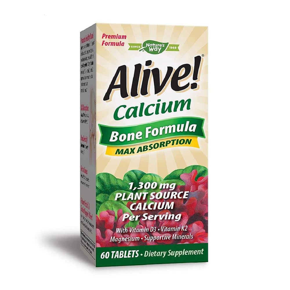 Nature's Way Alive! Calcium 60T Vitamins & Minerals Nature's Way