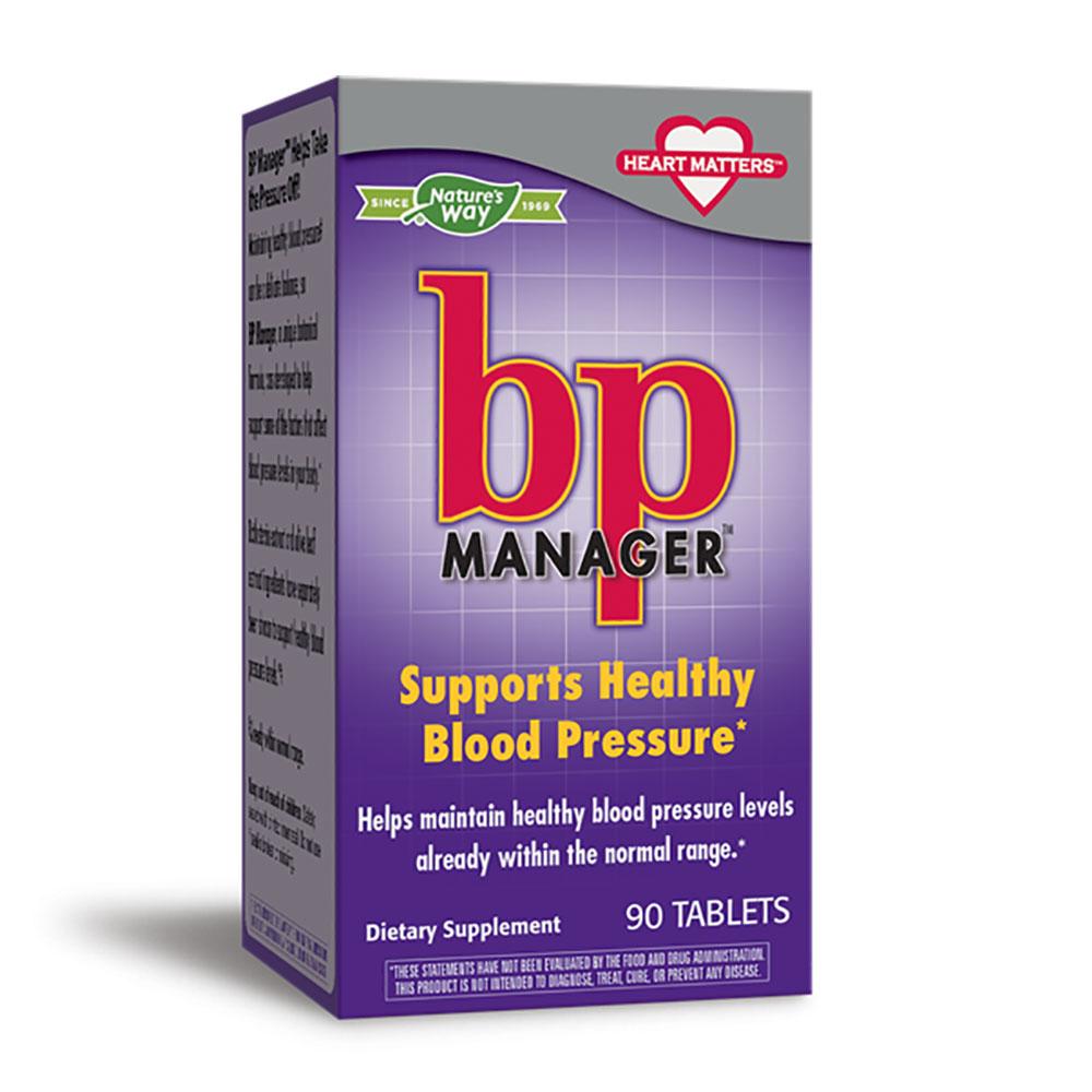 Nature's Way Blood Pressure Manager 90 Tablets Other Supplements Nature's Way