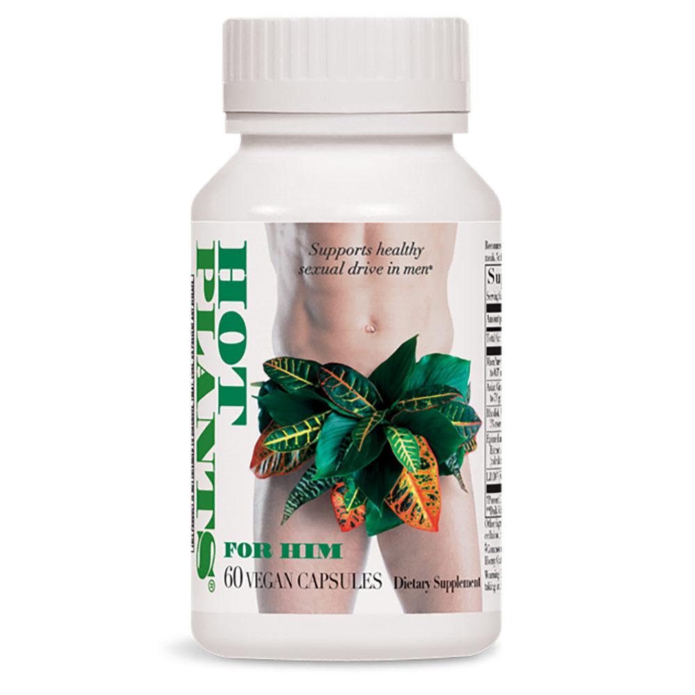 Nature's Way Hot Plants For Him 60 Capsules (Prev. Enzymatic Therapy) Sexual Support Nature's Way