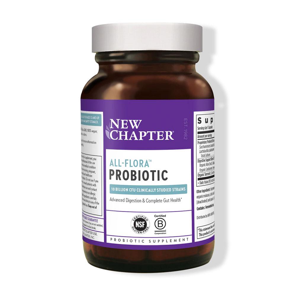 New Chapter All-Flora Probiotic 30vc Digestive Health New Chapter