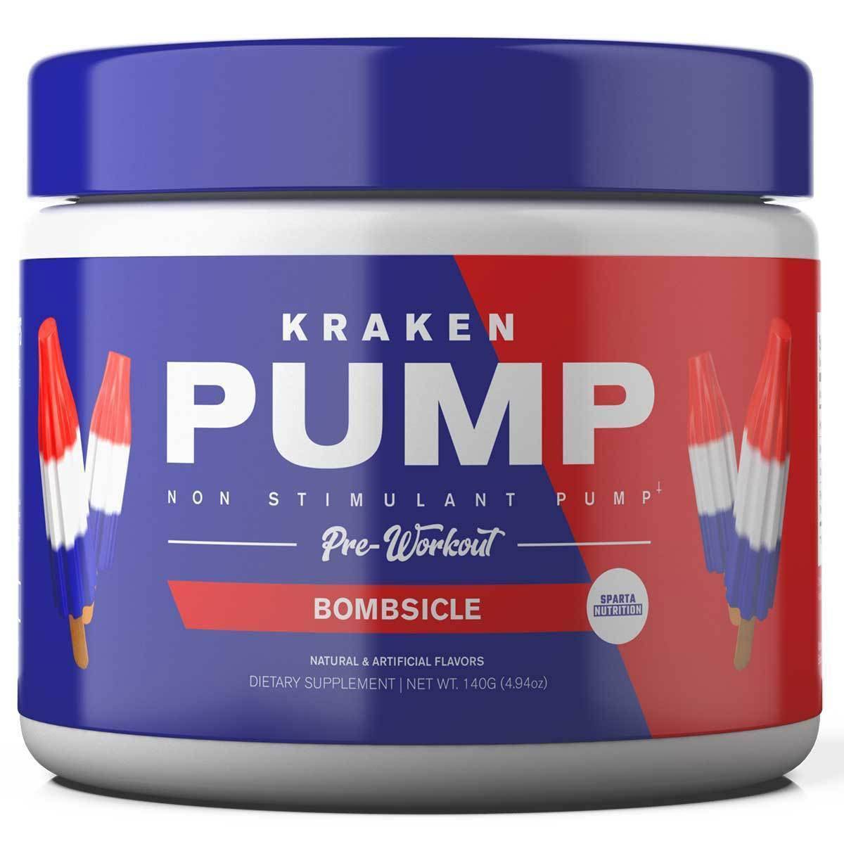 Sparta Nutrition Kraken Pump 40 Servings Pre-workout Sparta Nutrition bombsicle (1059317612587)