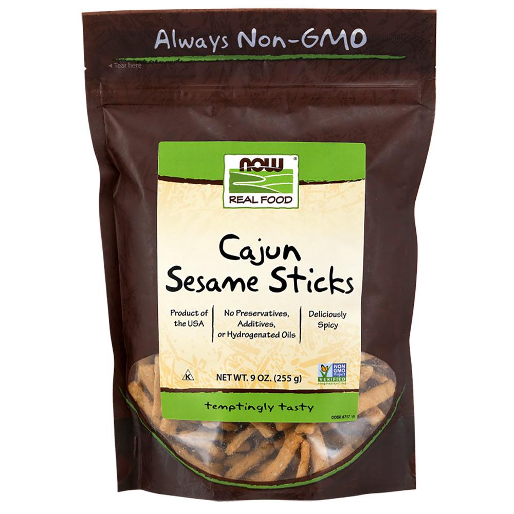 Now Foods Sesame Sticks 9 oz Foods & Snacks Now Foods Cajun Flavored (1057976483883)