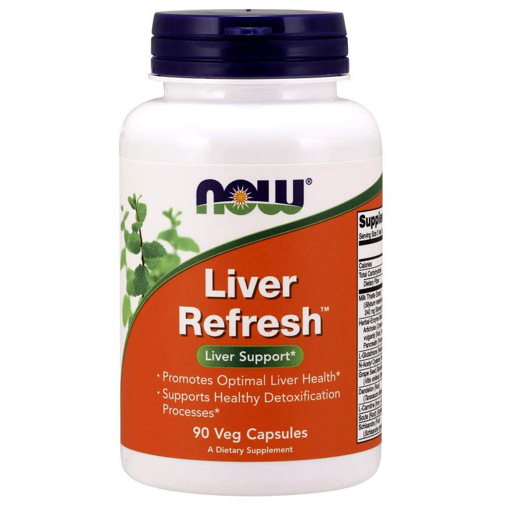 Now Foods Liver Refresh 90 VegCaps Now Foods (1059120218155)
