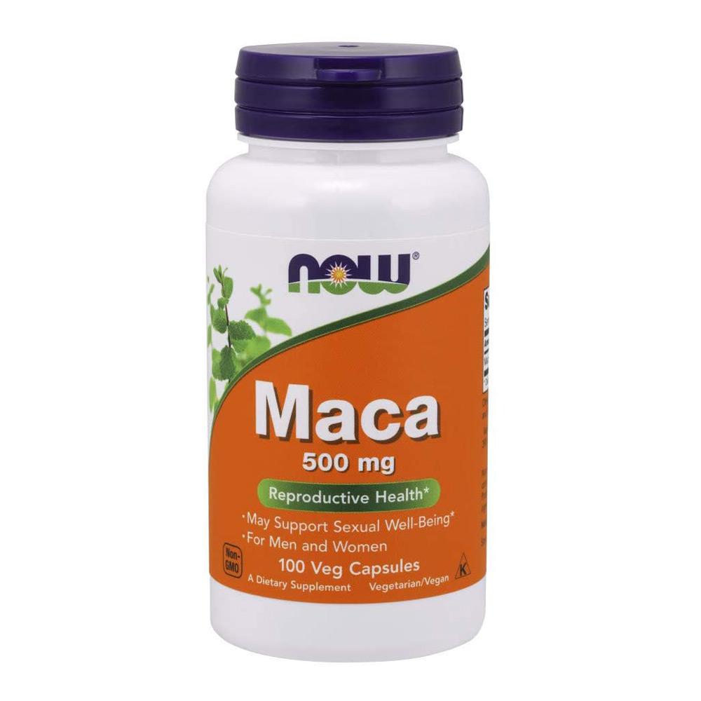 Now Foods Maca 500mg 100 Caps Herbs Now Foods (1057914257451)