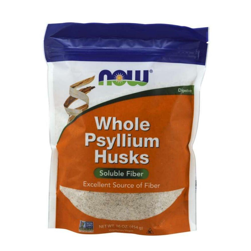Now Foods Psyllium Husk Whole 1LB Digestive Health / Probiotics Now Foods (1059100885035)