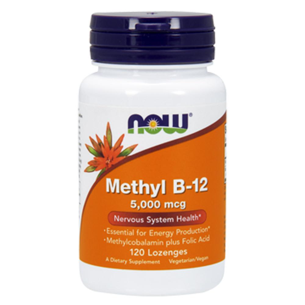 Now Foods Methyl B-12 5000 Mcg 60 Lozenges Now Foods (1059121135659)