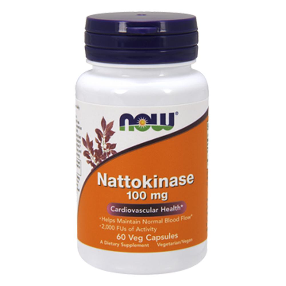 Now Foods Nattokinase 100mg 120 Vege Caps Now Foods (1059168223275)