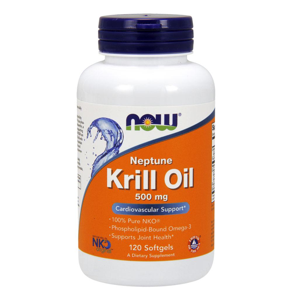 Now Foods Neptune Krill Oil 500mg 120 Gels Now Foods (1059167338539)