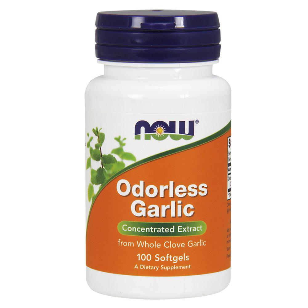 Now Foods Odorless Garlic Orig 100 Softgels Now Foods (1059132309547)