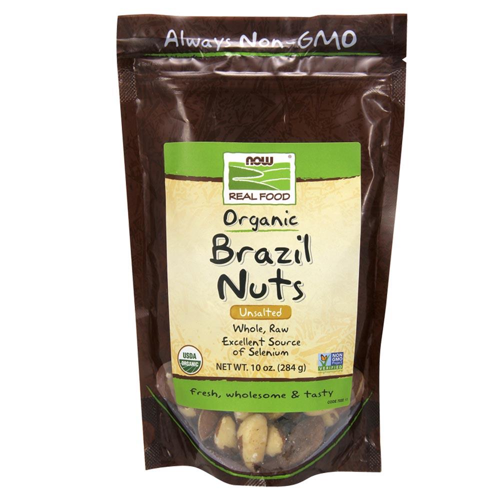Now Foods Organic Brazil Nuts Raw 10 Oz Foods & Snacks Now Foods (1059139551275)