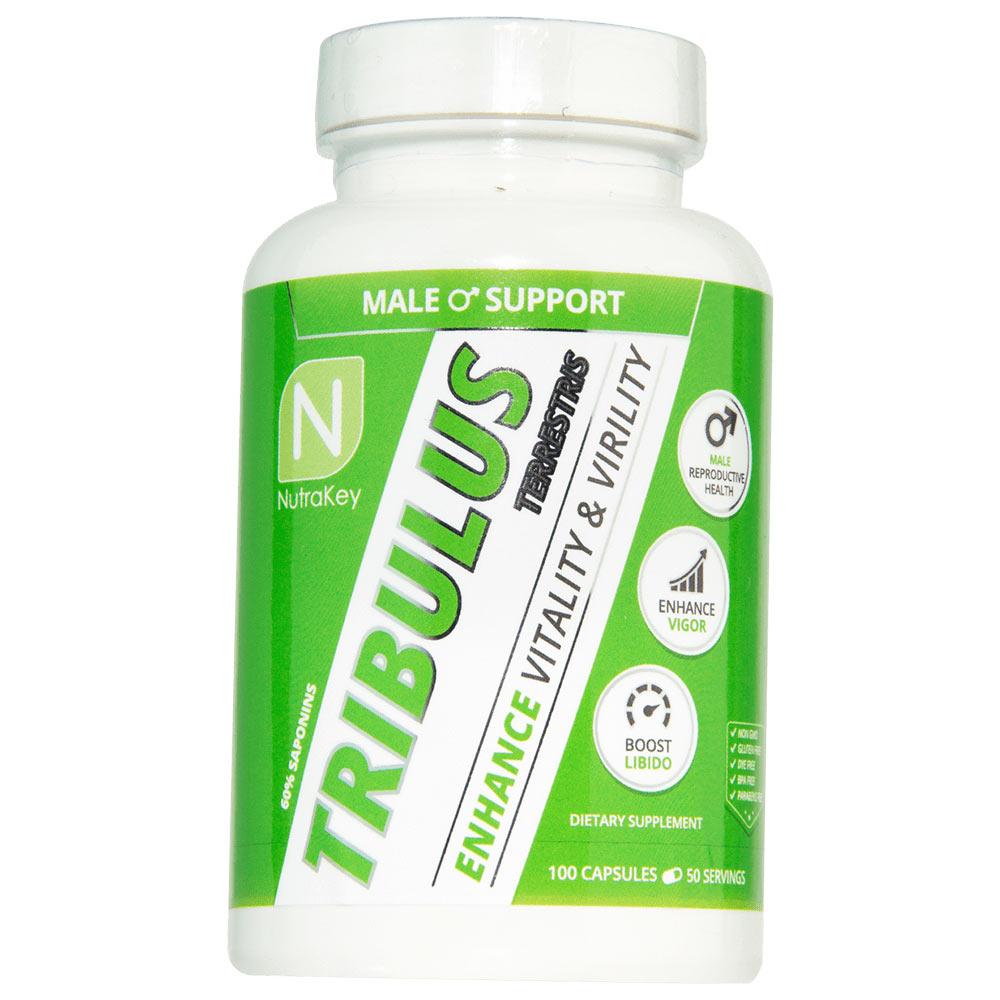 NutraKey Tribulus 1000mg 50 Servings Sports Performance Recovery Nutrakey (4447394365505)
