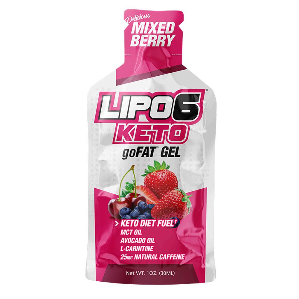 Nutrex Lipo6 KETO goFAT Gel 12/Box (4387622420545)