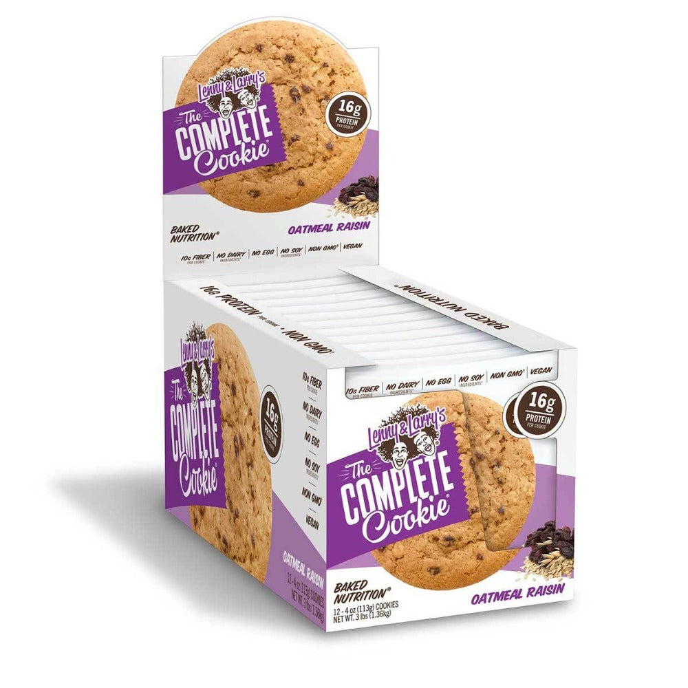 Lenny & Larry's Complete Cookie 12/Box Foods & Snacks Lenny & Larry's Oatmeal Raisin (1059222814763)