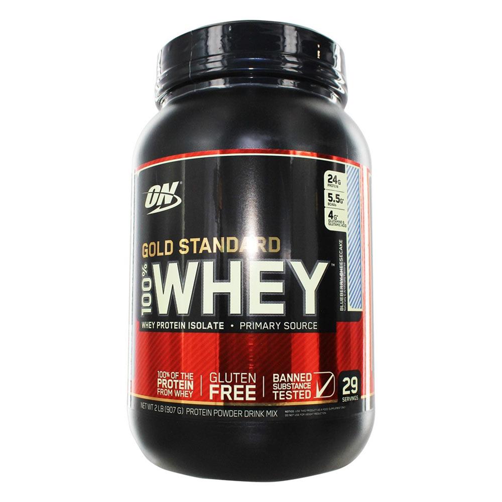 Optimum Nutrition 100% Whey Protein Gold Standard 2 Lbs Protein Optimum Nutrition Blueberry Cheesecake (1057917435947)