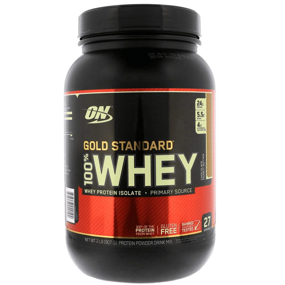 Optimum Nutrition 100% Whey Protein Gold Standard 2 Lbs Protein Optimum Nutrition Chocolate Peanut Butter (1057917435947)