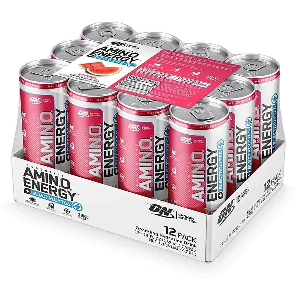 OPT Amino Energy + Electrolytes RTD 12/Case Drinks Optimum Nutrition Watermelon (1766092898347)