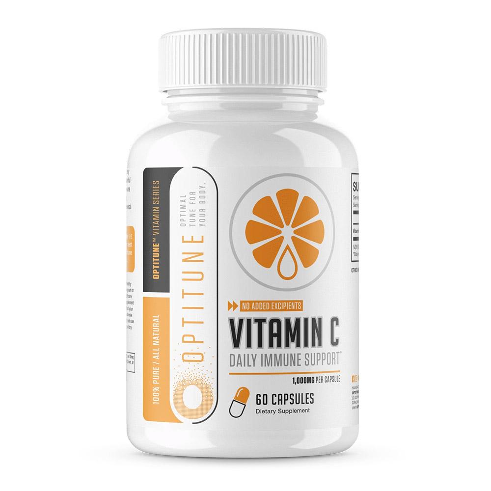 Optitune Vitamin C 1000mg 60c Vitamins & Minerals Optitune Nutrition
