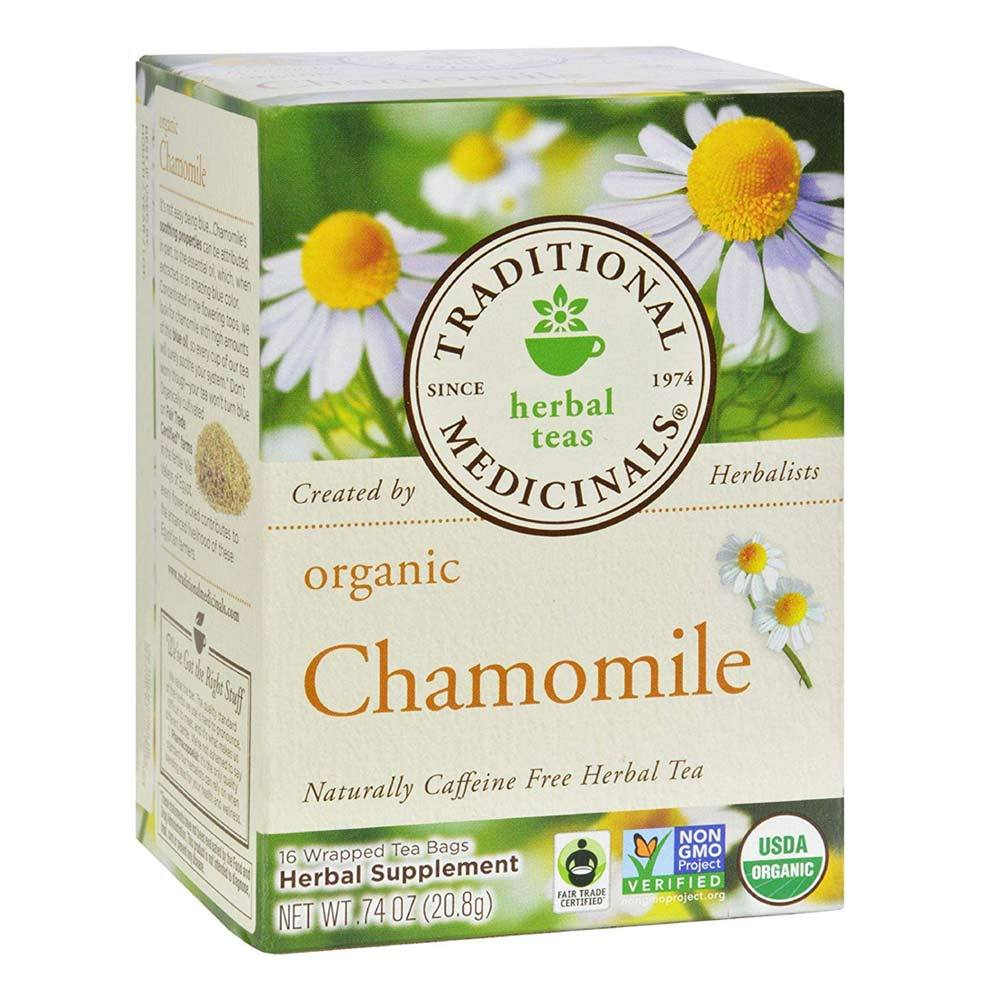 Traditional Medicinals Organic Chamomile Tea 16 Bags | Herbal Tea Teas Traditional Medicinals (1780170260523)