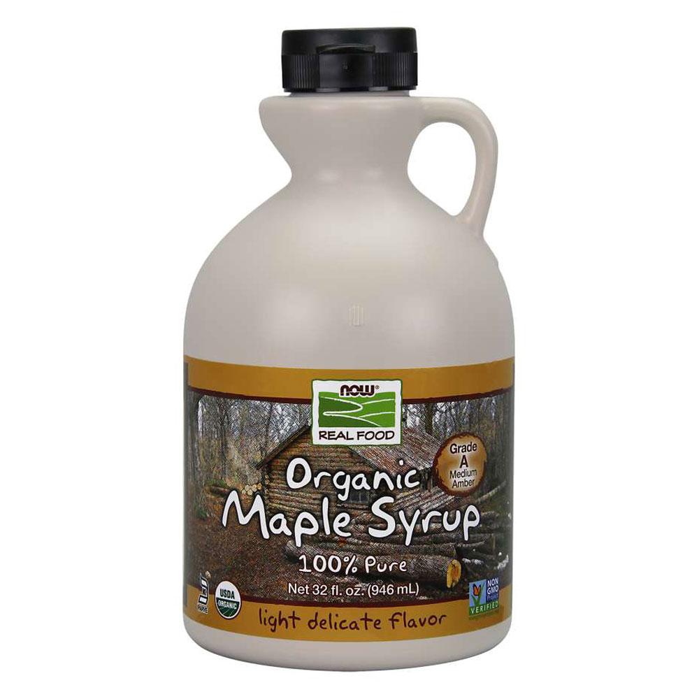 Now Foods Maple Syrup Grade A Organic 32 Oz Foods & Snacks Now Foods (1059132080171)