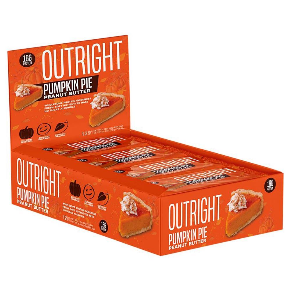 MTS Nutrition Outright Bar 12 Pack Bars MTS Nutrition Pumpkin Pie Peanut Butter (1825697103915)
