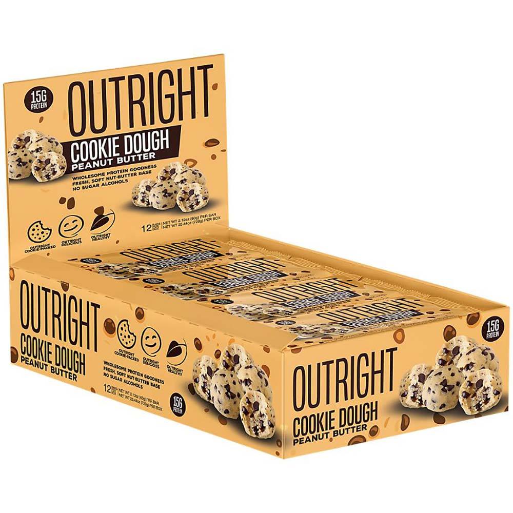 MTS Nutrition Outright Bar 12 Pack Bars MTS Nutrition Cookie Dough Peanut Butter (1825697103915)