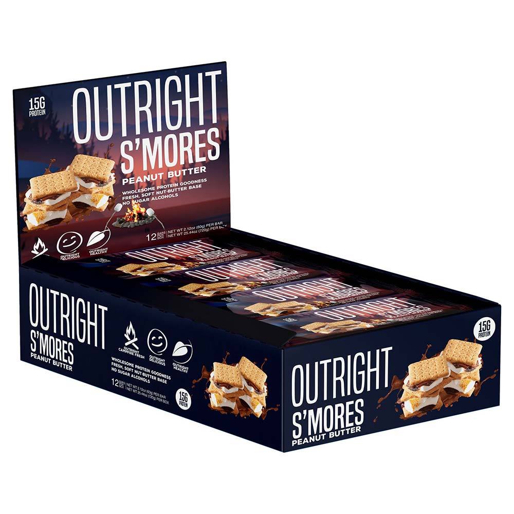 MTS Nutrition Outright Bar 12 Pack Bars MTS Nutrition Smores (1825697103915)