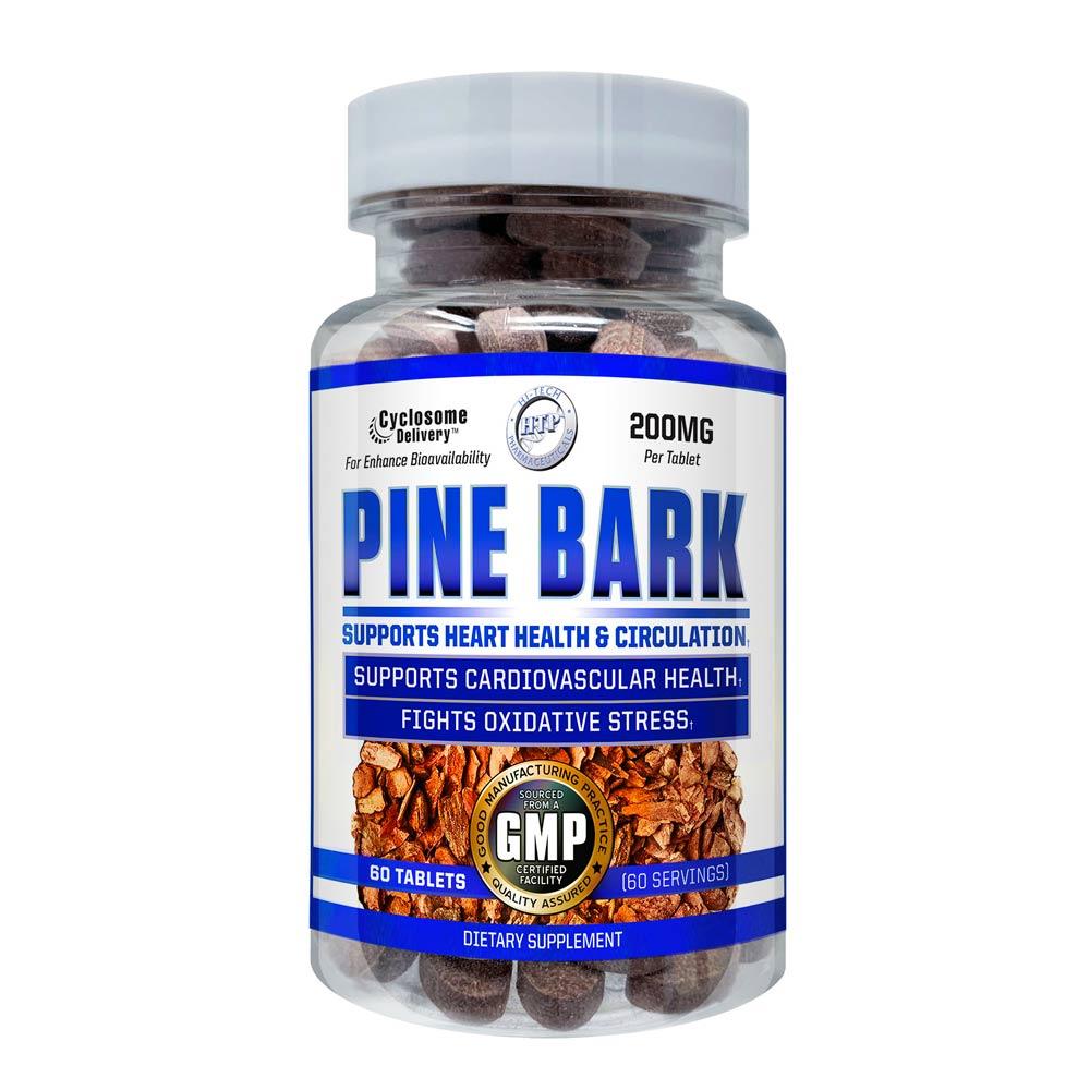 HTP Pine Bark 200mg 60t Herbs Hi-Tech Pharmaceuticals (4430099578945)