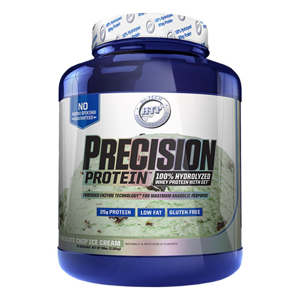 Hi-Tech Pharmaceuticals Precision Protein 5lbs Protein Hi-Tech Pharmaceuticals Mint Chocolate Chip Ice Cream (1059282649131)